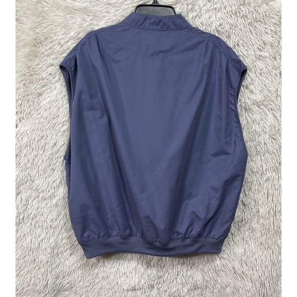 Eagles Ridge 19th Hole Vest Jacket Mens XL‎ Blue Sleeveless Pockets Golf - Picture 2 of 8